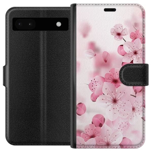 Kompatibel Tegnebogsetui til Google Pixel 6a Kirsebærblomst