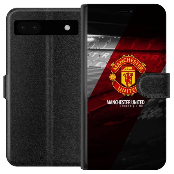 Kompatibelt Plånboksfodral till Google Pixel 6a Manchester United