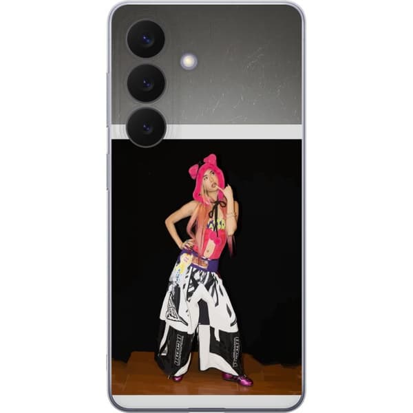 Kompatibelt Mobildeksel til Samsung Galaxy S26 KATSEYE rosa modeporträtt