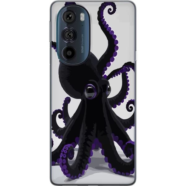 Kompatibelt Mobildeksel til Motorola Edge 30 Pro Svart bläckfisk