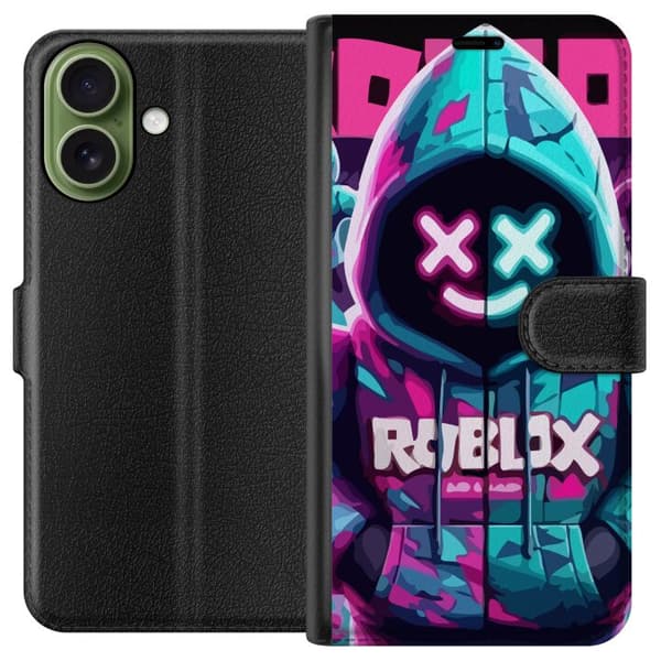 Kompatibel Tegnebogsetui til Apple iPhone 18 Roblox