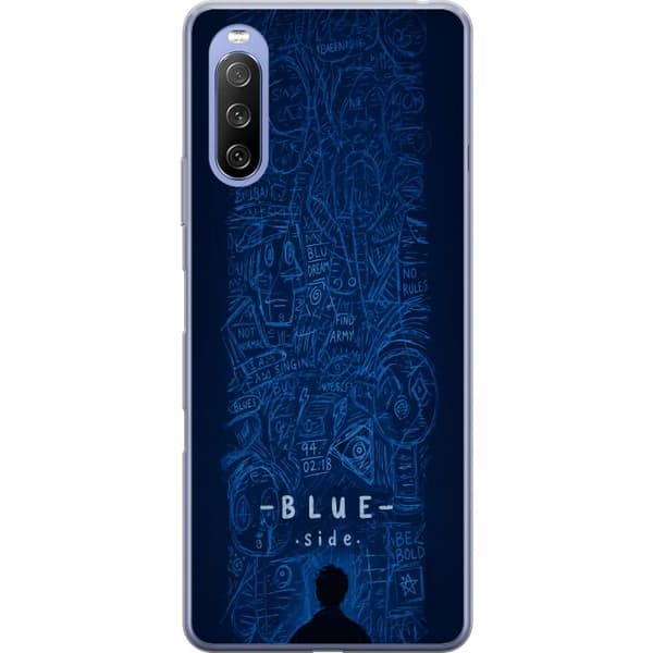 Kompatibelt Mobildeksel til Sony Xperia 10 III Lite Blue Side illustration