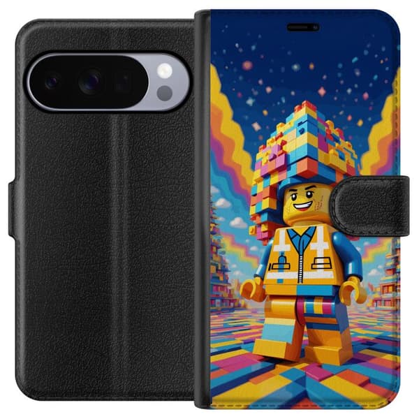 Kompatibel Tegnebogsetui til Google Pixel 10 Pro XL Byggklossfigur