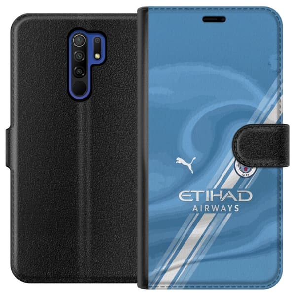 Kompatibelt Plånboksfodral till Xiaomi Redmi 9 logotyp