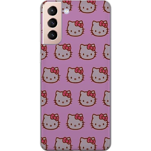 Kompatibelt Mobildeksel til Samsung Galaxy S21 Hello Kitty