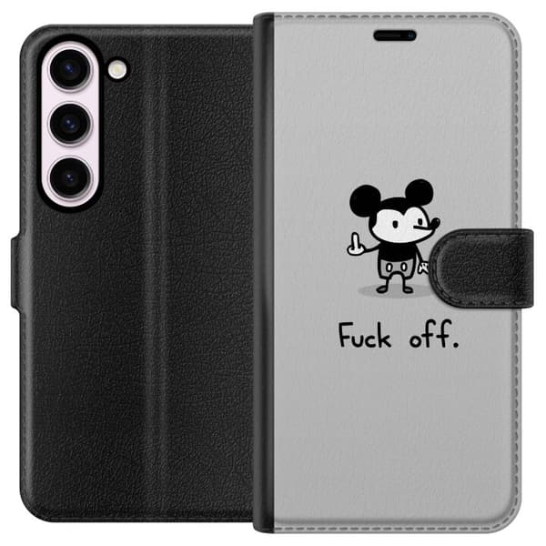 Kompatibel Tegnebogsetui til Samsung Galaxy S23  Mickey Mouse Knep