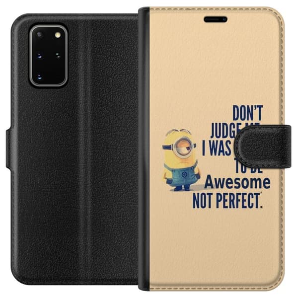 Kompatibelt Plånboksfodral till Samsung Galaxy S20+ Minions
