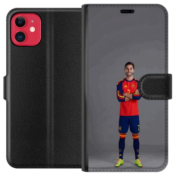 Kompatibel Tegnebogsetui til Apple iPhone 11 Ferran Torres