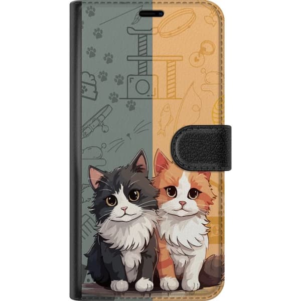 Kompatibelt Lommeboketui til Samsung Galaxy S9+ Katter
