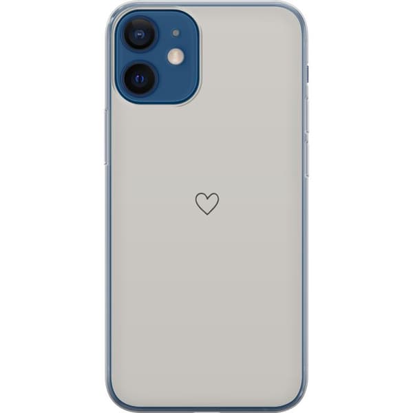 Kompatibel Mobilcover til Apple iPhone 12 Gråt hjerte