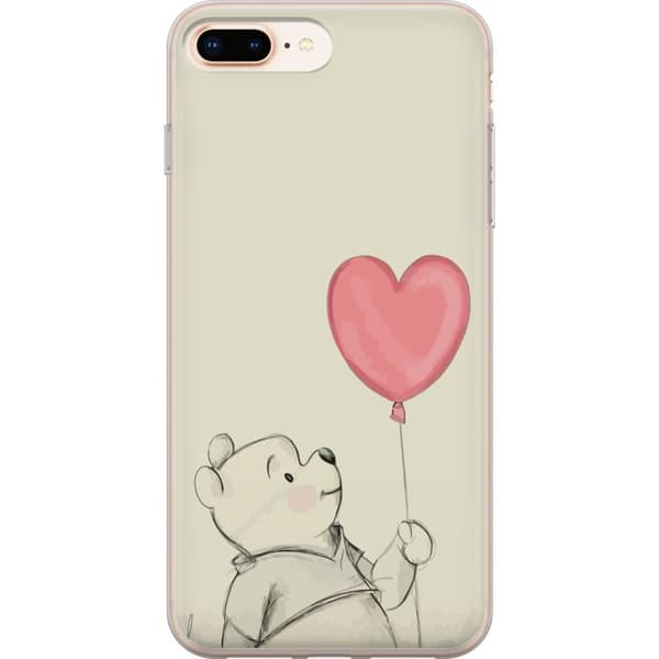 Kompatibelt Mobilskal till Apple iPhone 8 Plus Nalle Puh