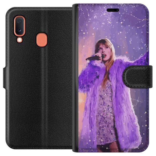 Kompatibelt Lommeboketui til Samsung Galaxy A20e Taylor Swift