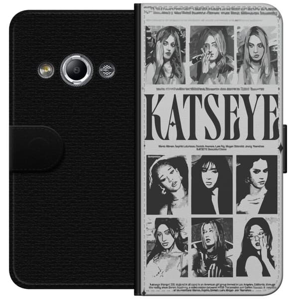 Kompatibel Tegnebogsetui til Samsung Galaxy Xcover 3 KATSEYE