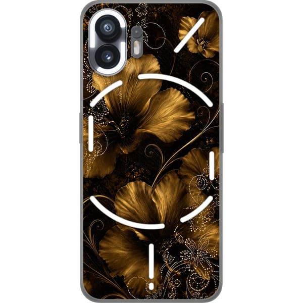 Kompatibel Mobilcover til Nothing Phone (2) Gylden blomstring