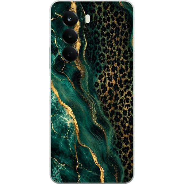 Kompatibelt Mobilskal till OnePlus Nord CE6 Lite Emerald Leopard