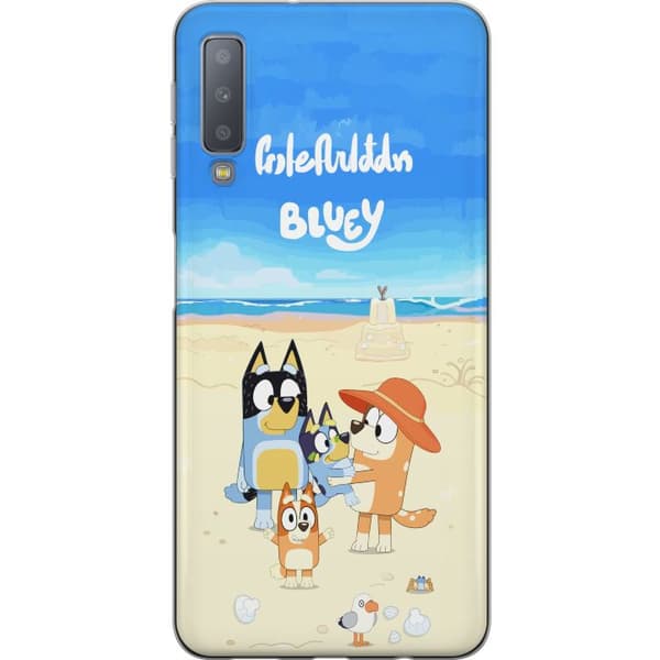 Kompatibelt Mobilskal till Samsung Galaxy A7 (2018) Bluey