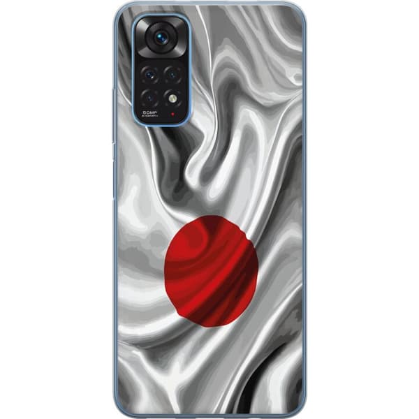 Kompatibelt Mobildeksel til Xiaomi Redmi Note 11 Moderne romdesign med abstrakt planet