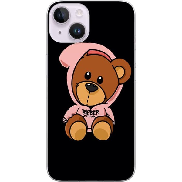 Kompatibelt Mobilskal till Apple iPhone 14 Teddybjörn Bieber