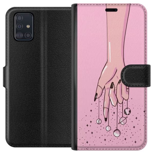 Kompatibel Tegnebogsetui til Samsung Galaxy A51 Galax