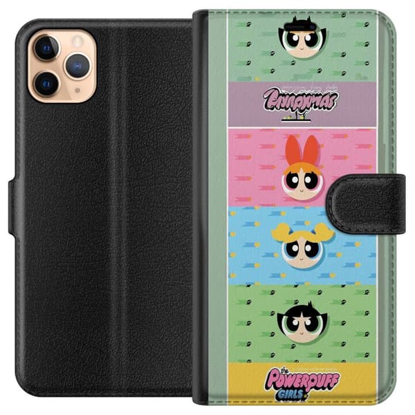 Kompatibelt Lommeboketui til Apple iPhone 11 Pro Max Retroinspirert tegnet motiv