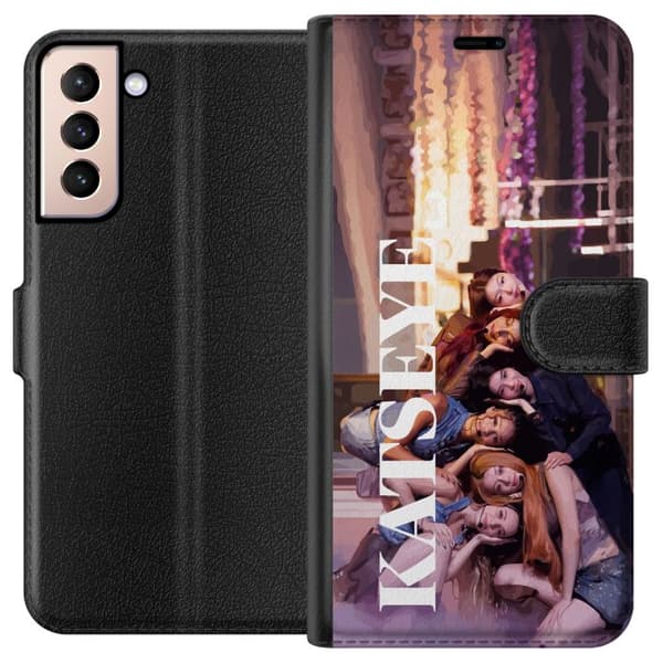 Kompatibel Tegnebogsetui til Samsung Galaxy S21 KATSEYE