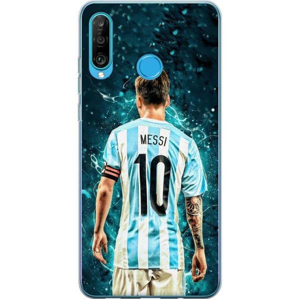 Kompatibelt Mobilskal till Huawei P30 lite Messi