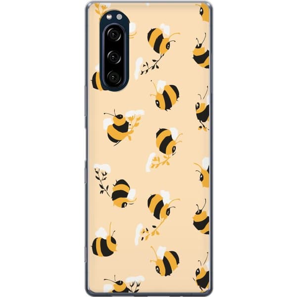 Kompatibelt Mobildeksel til Sony Xperia 5 Binkle Bee Mønster