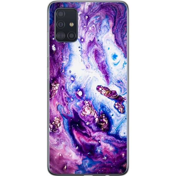 Kompatibelt Mobildeksel til Samsung Galaxy A51 Lilakt