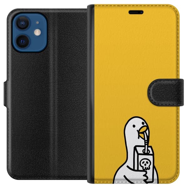 Yhteensopiva Lompakkokotelo Apple iPhone 12 mini Piirretty ankka