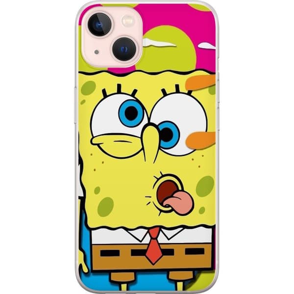 Kompatibelt Mobildeksel til Apple iPhone 13 SpongeBob SquarePants