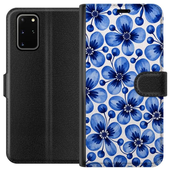 Kompatibel Tegnebogsetui til Samsung Galaxy S20+ Blåt venskab