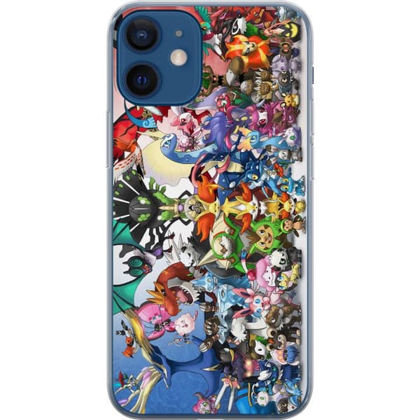 Yhteensopiva Puhelinkuori Apple iPhone 12 mini Pokemon