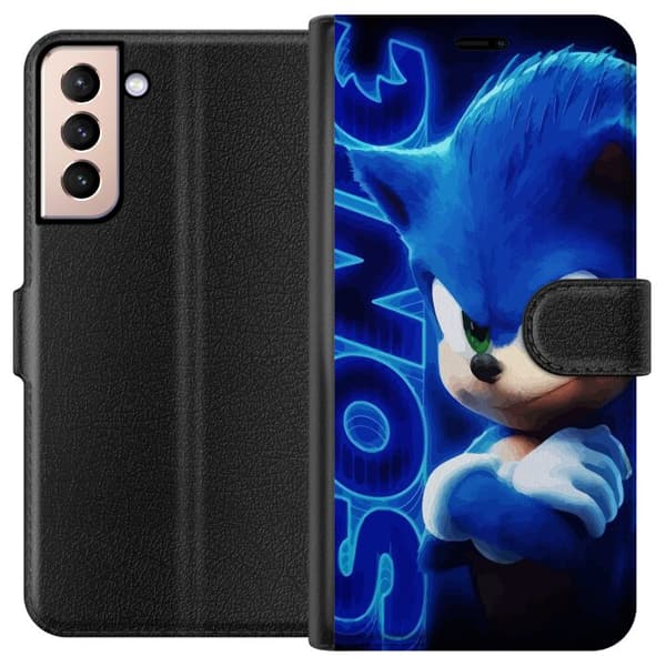 Kompatibel Tegnebogsetui til Samsung Galaxy S21 Sonic the Hedgehog