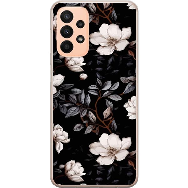 Kompatibelt Mobilskal till Samsung Galaxy A23 Blommor Floral