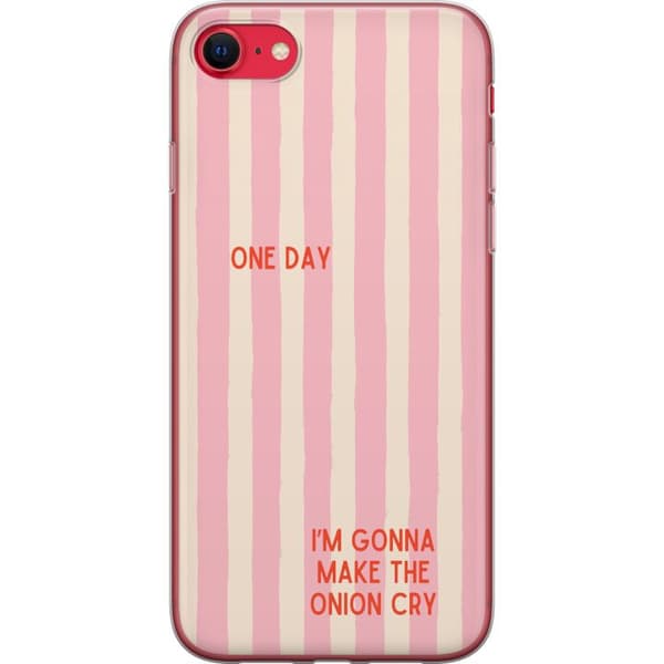 Kompatibelt Mobildeksel til Apple iPhone SE (2020) Make the Onion Cry