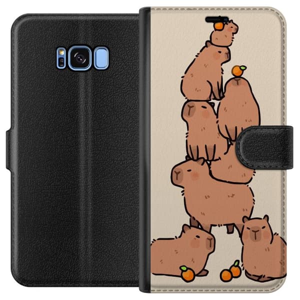 Yhteensopiva Lompakkokotelo Samsung Galaxy S8 Kapybara