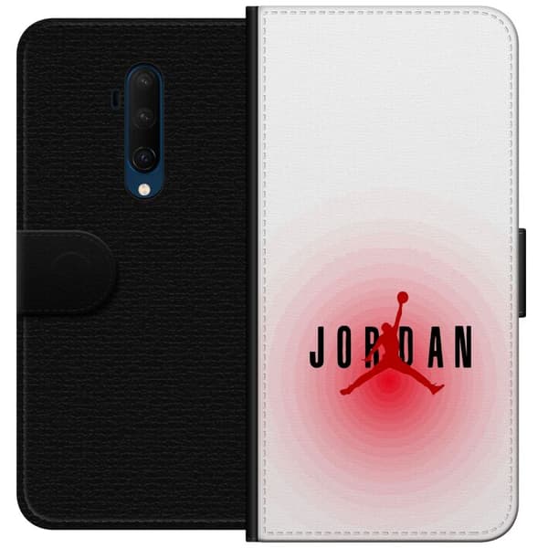 Kompatibel Tegnebogsetui til OnePlus 7T Pro Basketspelare och silhuett