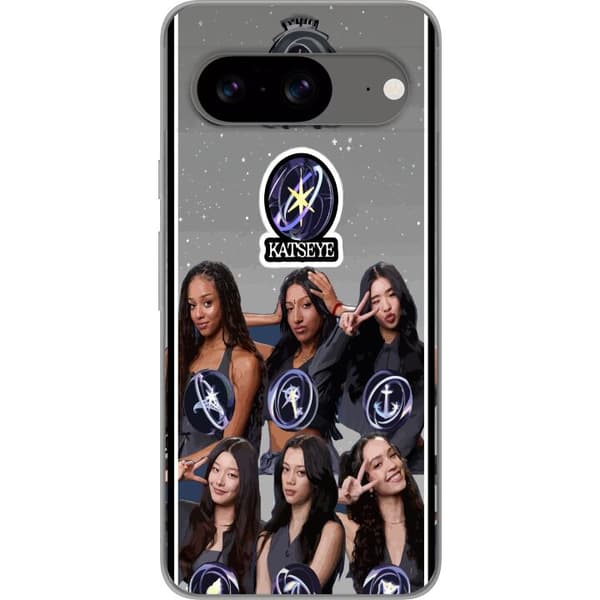 Kompatibelt Mobildeksel til Google Pixel 8 KATSEYE symbolporträtt