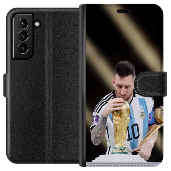 Kompatibelt Lommeboketui til Samsung Galaxy S21+ 5G Messi