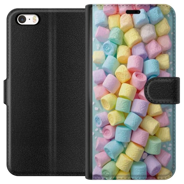 Kompatibelt Lommeboketui til Apple iPhone 5 Søt godisdesign med marshmallows