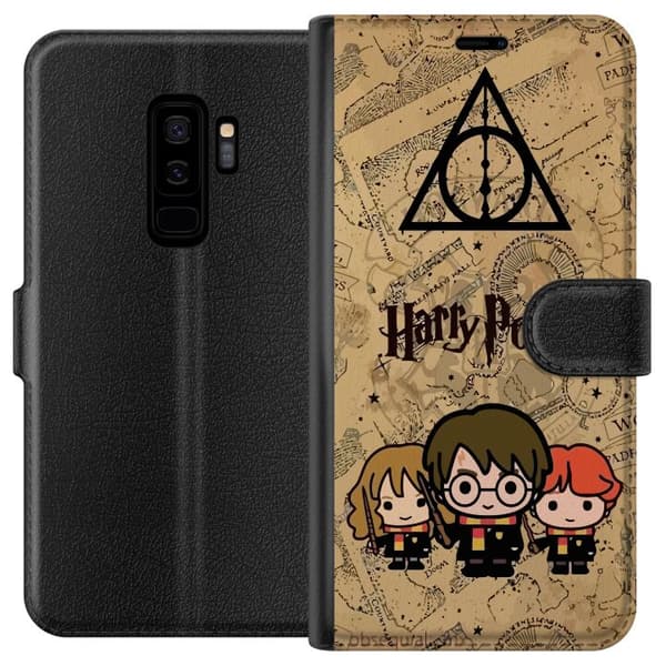 Kompatibel Tegnebogsetui til Samsung Galaxy S9+ Harry Potter