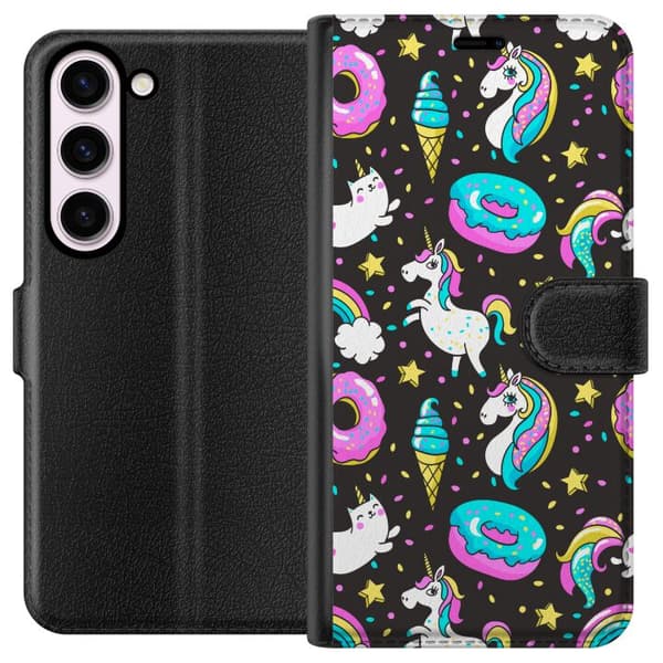 Kompatibelt Plånboksfodral till Samsung Galaxy S23 Unicorn