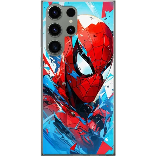 Kompatibelt Mobildeksel til Samsung Galaxy S23 Ultra Spiderman