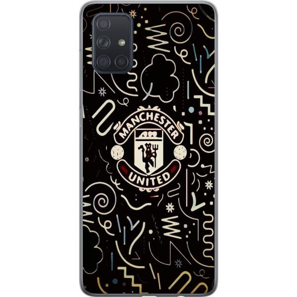 Kompatibelt Mobildeksel til Samsung Galaxy A71 Manchester United