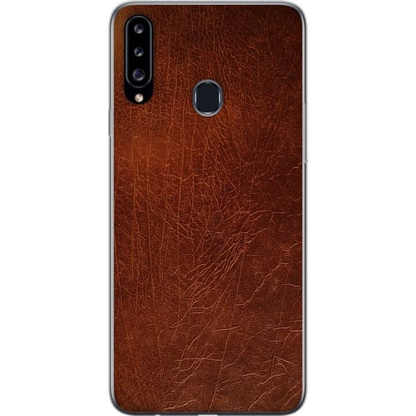 Kompatibelt Mobilskal till Samsung Galaxy A20s Läder