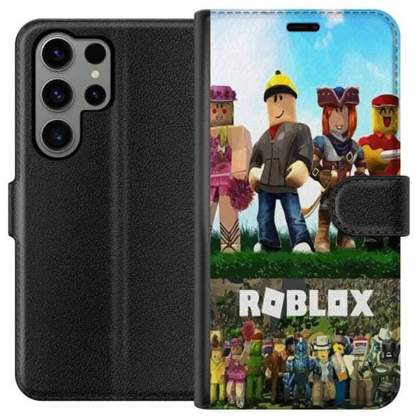 Kompatibel Tegnebogsetui til Samsung Galaxy S23 Ultra Roblox