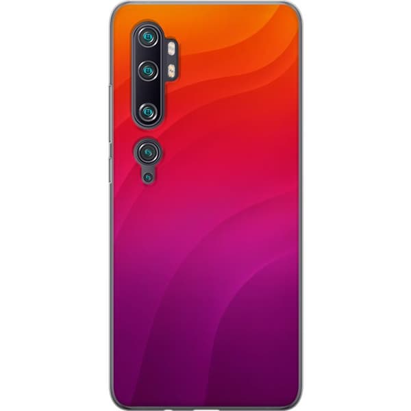 Kompatibelt Mobilskal till Xiaomi Mi Note 10 Pro Sunset Waves