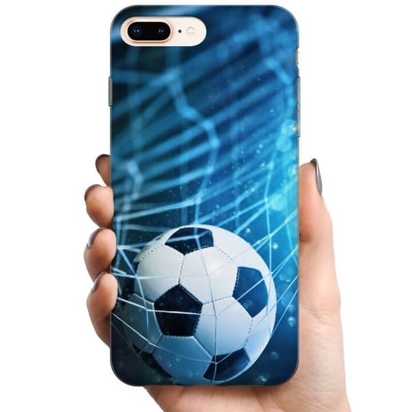 Kompatibel Mobilcover til Apple iPhone 8 Plus Fodbold