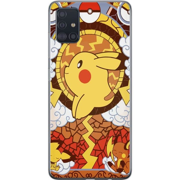 Kompatibelt Mobildeksel til Samsung Galaxy A51 Pikachu