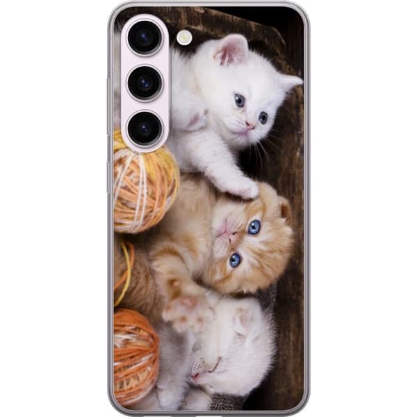 Kompatibelt Mobilskal till Samsung Galaxy S23 Katter